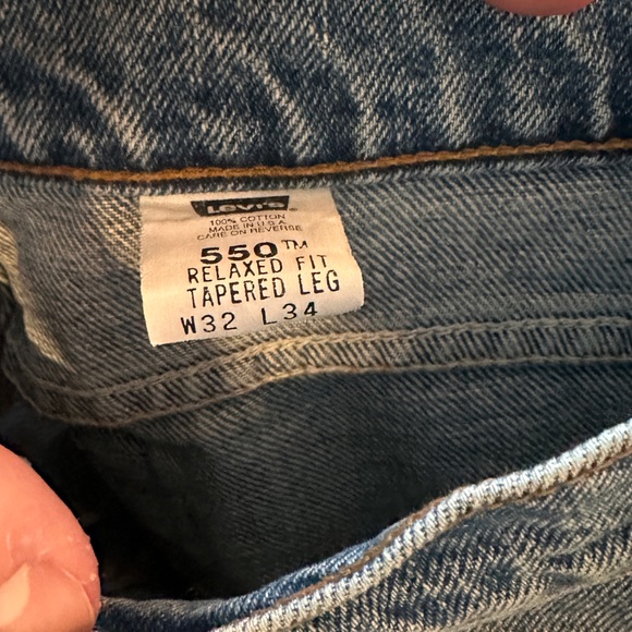Vintage Levi’s 550 size 32x34 - Picture 5 of 6